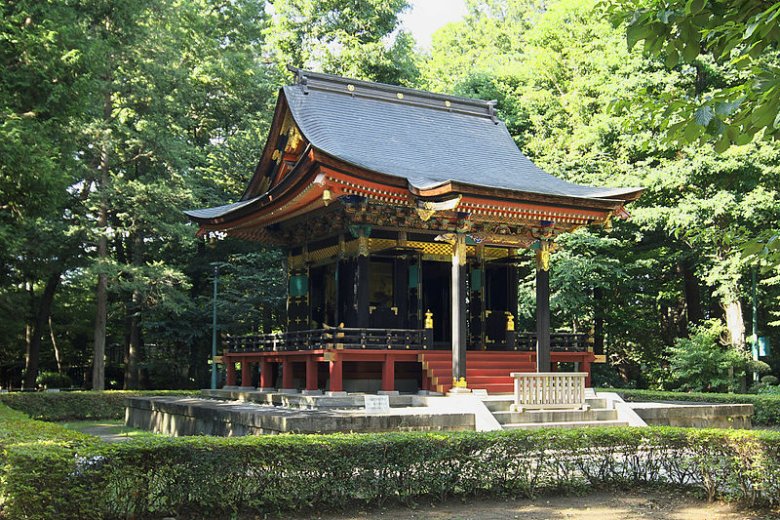 Jisho-in Mausoleum at the Edo-Tokyo Open Air Architectural Museum in Koganei, Tokyo