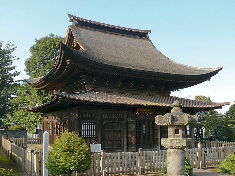 Jizō Hall at the Shōfuku-ji Temple in Higashimurayama, Tokyo