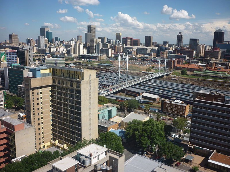 Johannesburg skyline, South Africa