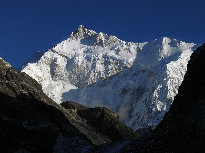 View of Kangchenjunga from Goecha La pass