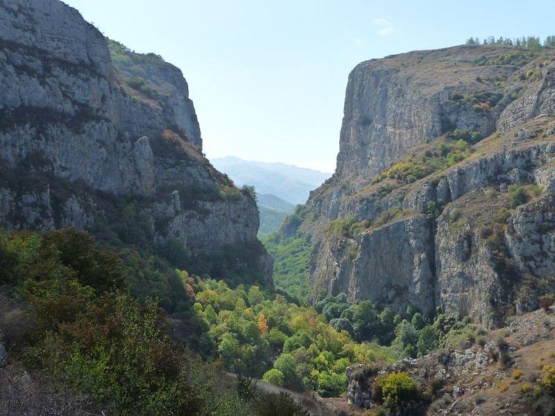 Karkar River Canyon in Nagorno-Karabakh