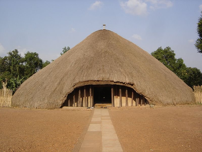 Kasubi Tombs in Kampala, Uganda, razed by fire on 16 March 2010