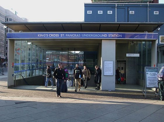 King's Cross St Pancras Tube Station