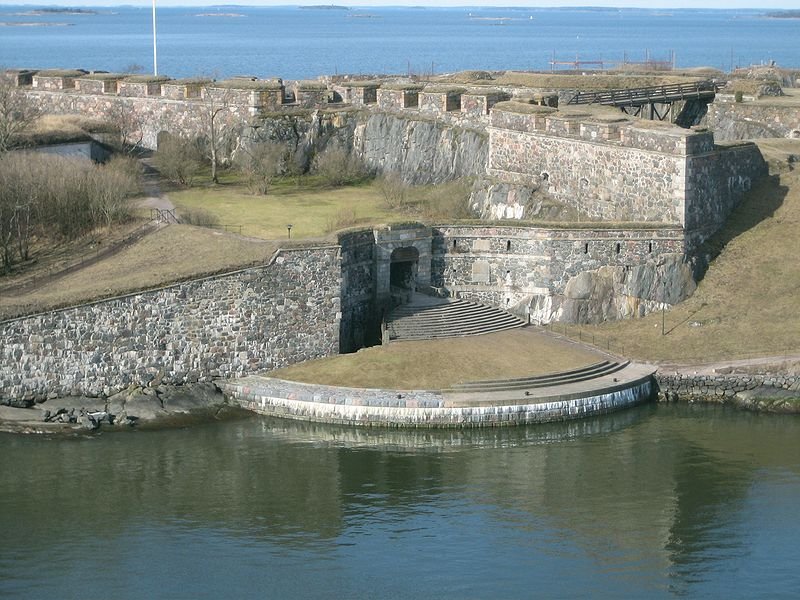Kuninkaanportti (King's Port) at Suomenlinna Fortress, Helsinki