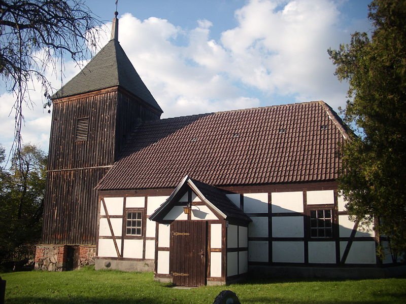 Kirche Reicherskreuz in Schlaubetal Nature Park