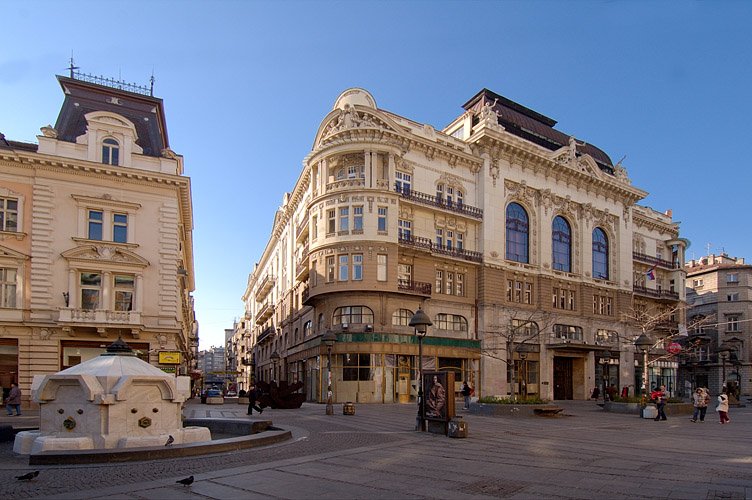 Knez Mihailova pedestrian street, Belgrade