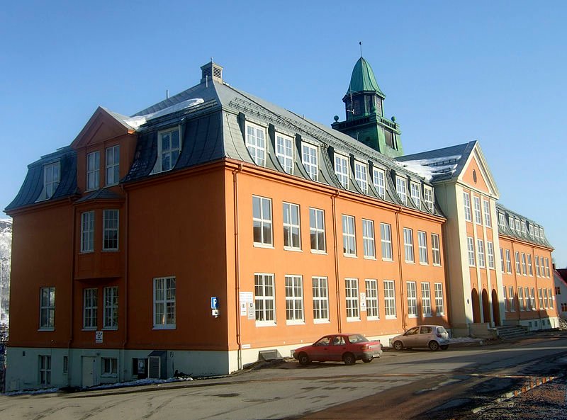 Kongsbakken, an upper secondary school in Tromsø