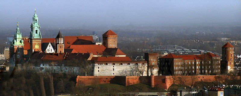View of the Wawel in Kraków, Poland