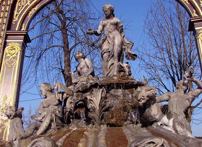 La fontaine d'Amphitrite, Place Stanislas, Nancy