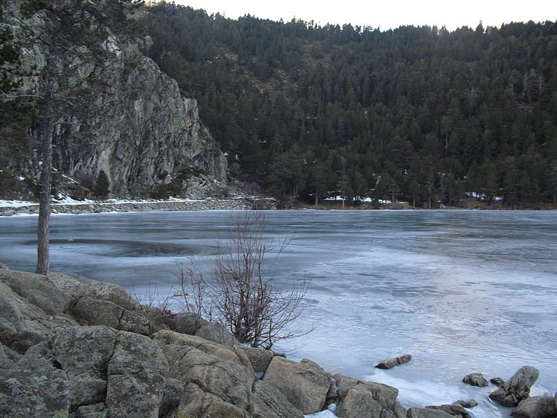 Lac de Balcère in the Pyrénées-Orientales