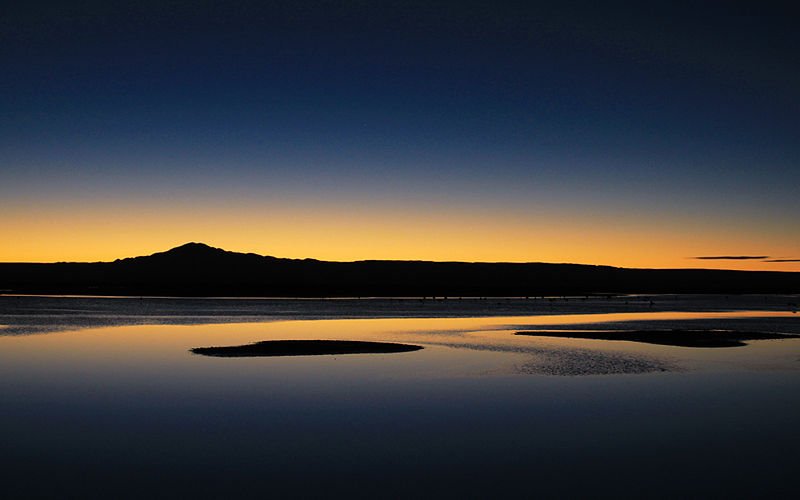 Lake, Atacama Desert