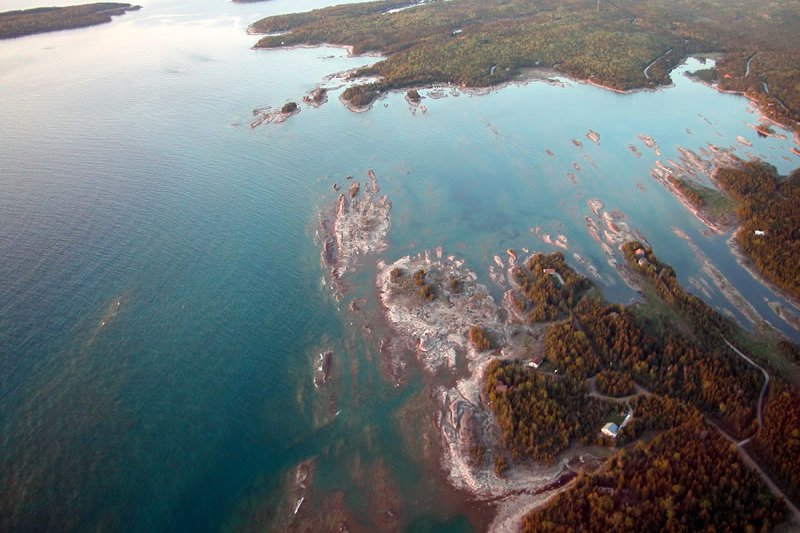 Lake Huron shoreline, Bruce Peninsula, Ontario