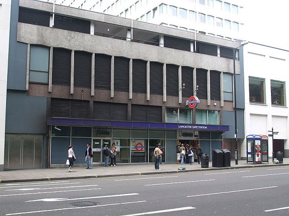 Lancaster Gate Tube Station