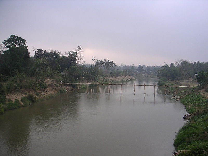 Landscape of Amarpur in Tripura, India