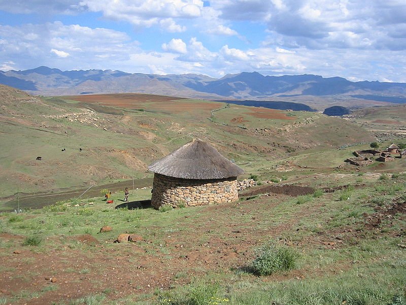 Landscape of Lesotho