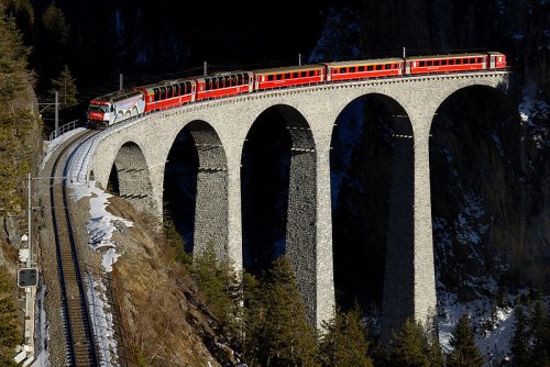 Landwasser Viaduct, Switzerland