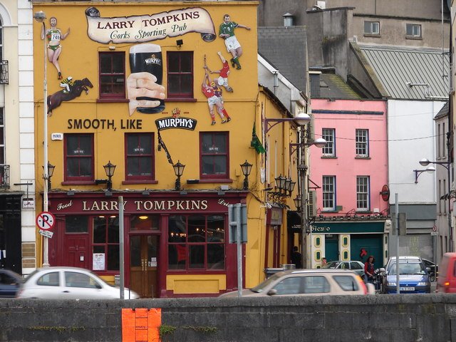 Larry Tompkins Pub on Lavitt's Quay, Cork
