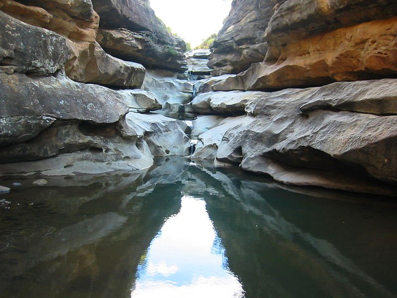 Lesotho Gorge, an hour from Malealea Lodge