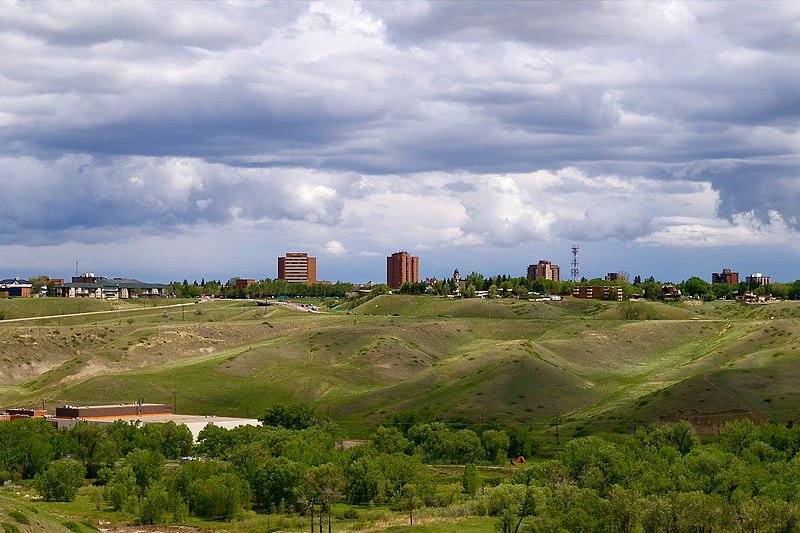 View of Lethbridge, Alberta