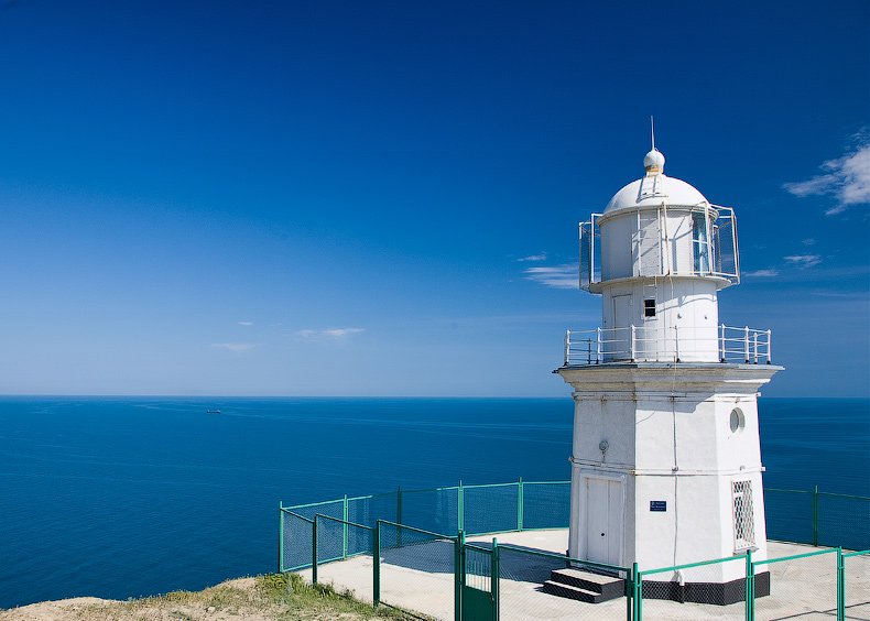 Lighthouse in Crimea, Ukraine