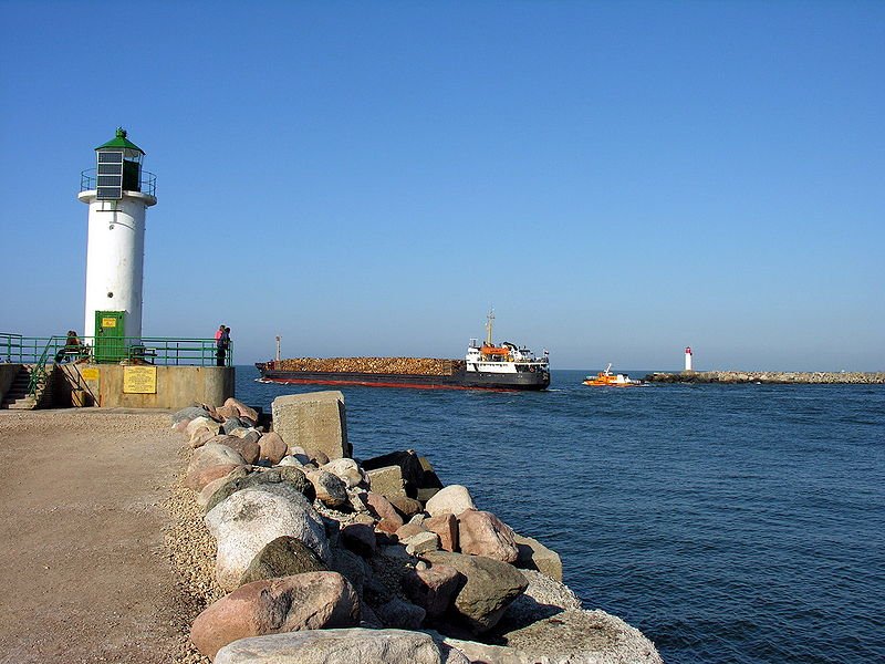 Lighthouses in Ventspils, Latvia