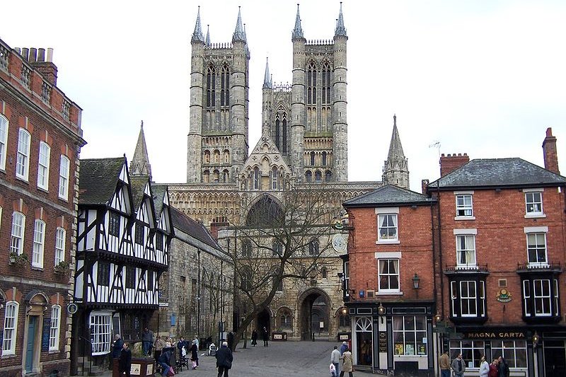 Lincoln Cathedral from Castle Hill