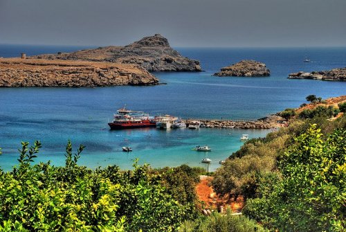Lindos Bay, Rhodes