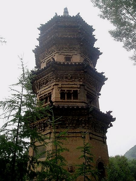 Lingfeng Temple Pagoda, Wutai Shan