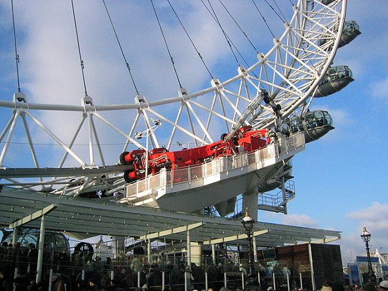 London Eye drive mechanism