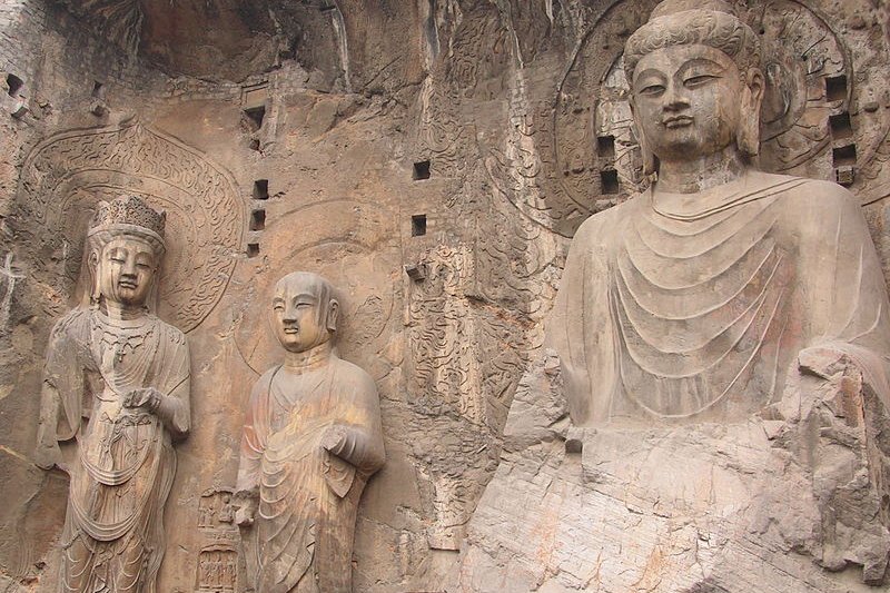Buddhist art, Longmen Grotto, China