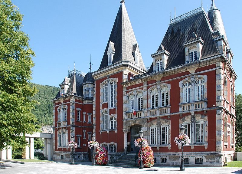 The Town Hall of Lourdes, France