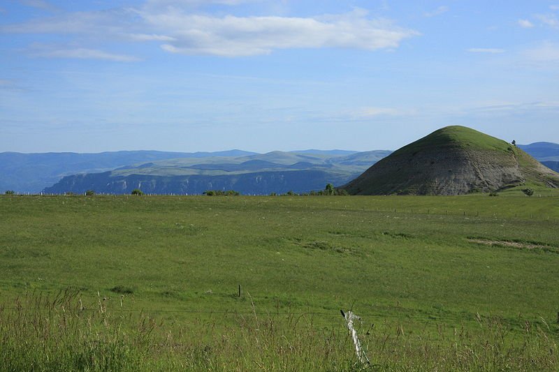 Landscape of Lozère, Languedoc-Roussillon