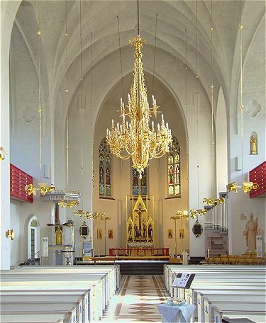 Interior of Luleå Cathedral
