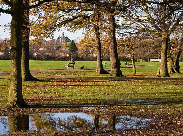 Lyttleton playing field in the London Borough of Barnett