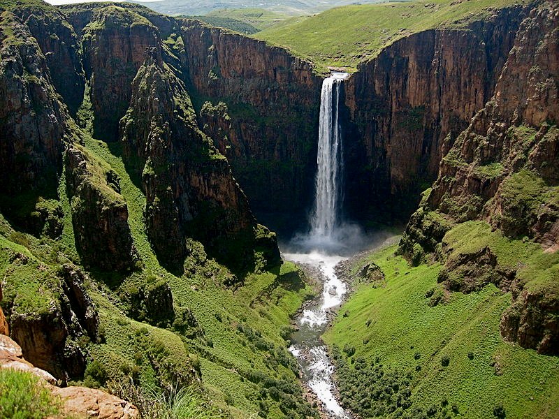 Maletsunyane Falls near Semonkong village, Lesotho
