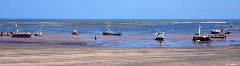 Beach in Malindi, Kenya