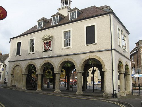Market house in Dursley, Gloucestershire