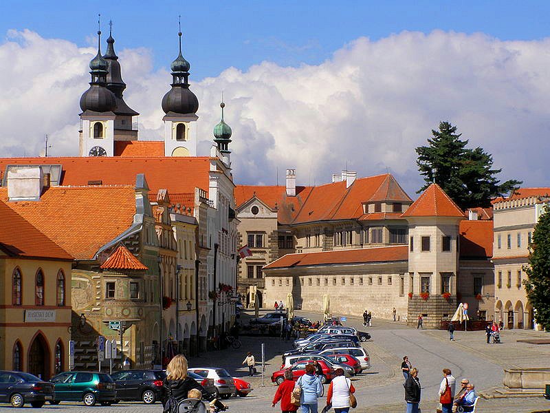 Market square, Telč