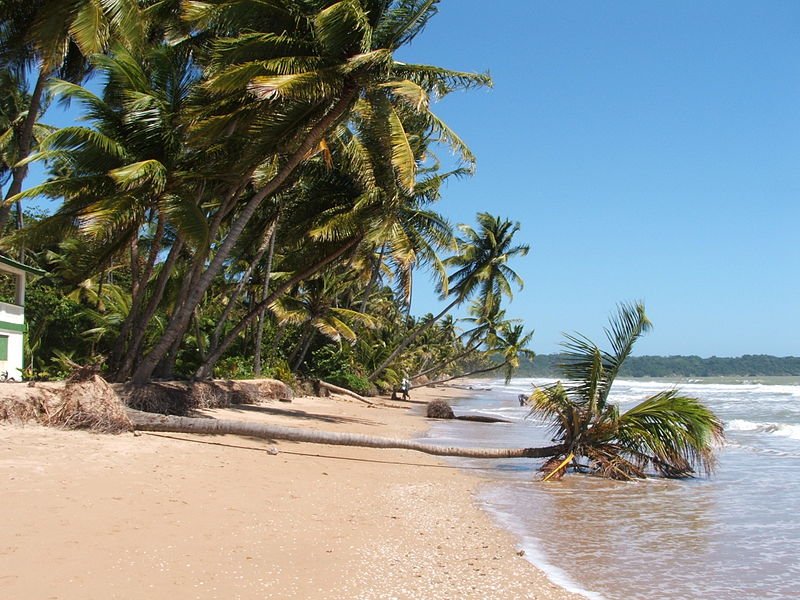 Mayaro Beach in Trinidad and Tobago