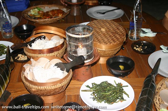 Meal in Jimbaran
