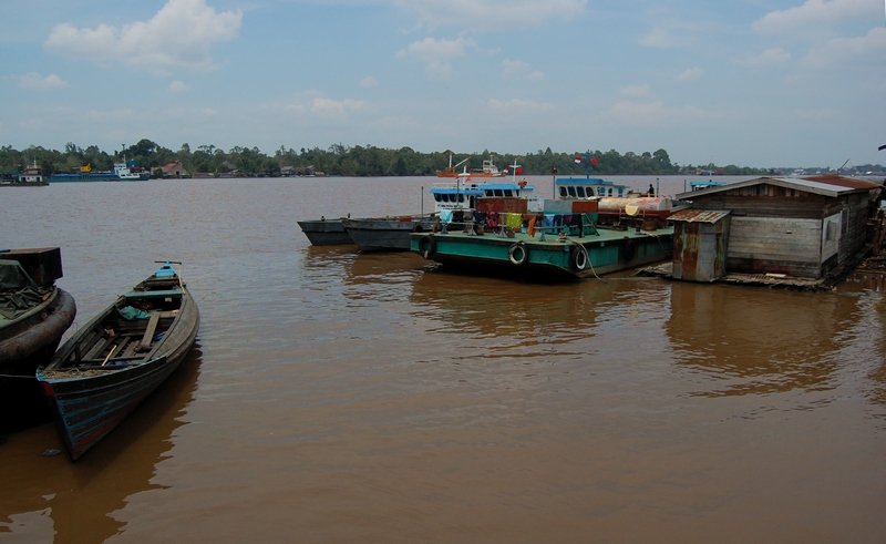 Mentaya River at Sampit, Central Kalimantan