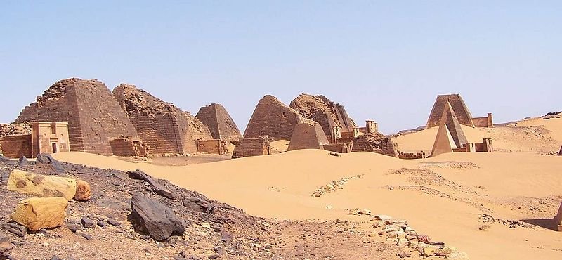 Meroe Pyramids, Sudan