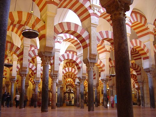 Interior of the Mezquita-Catedral, Córdoba
