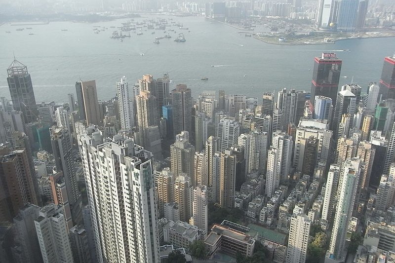 View at Mid-levels, Hong Kong
