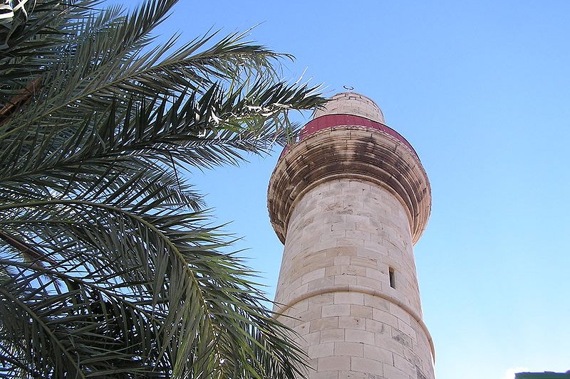 Minaret of a mosque in Limassol