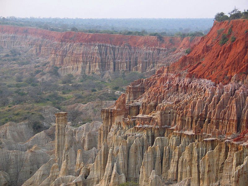 Miradouro da Lua (Valley of the Moon), south of Luanda, Angola