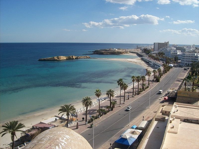 View of Monastir in Tunisia