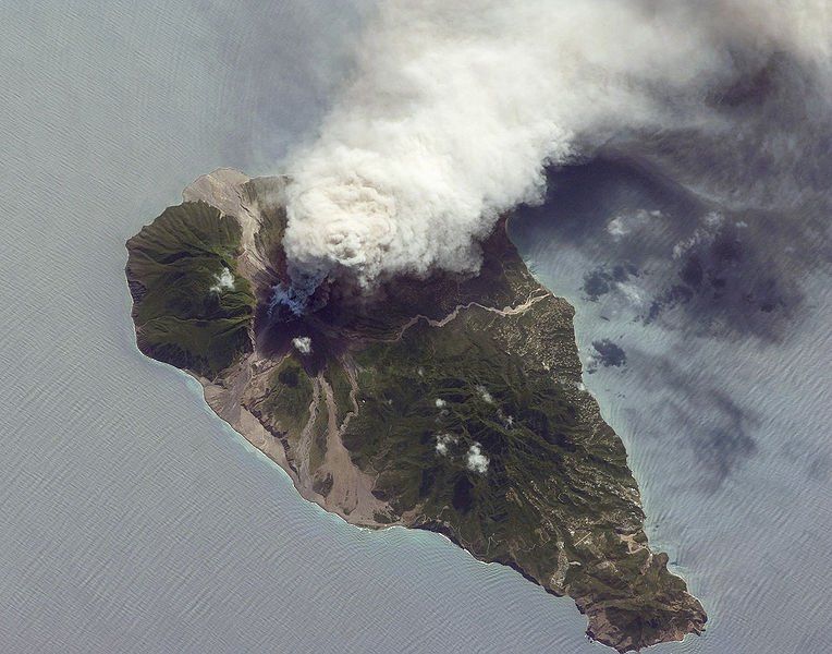 Aerial view of Montserrat