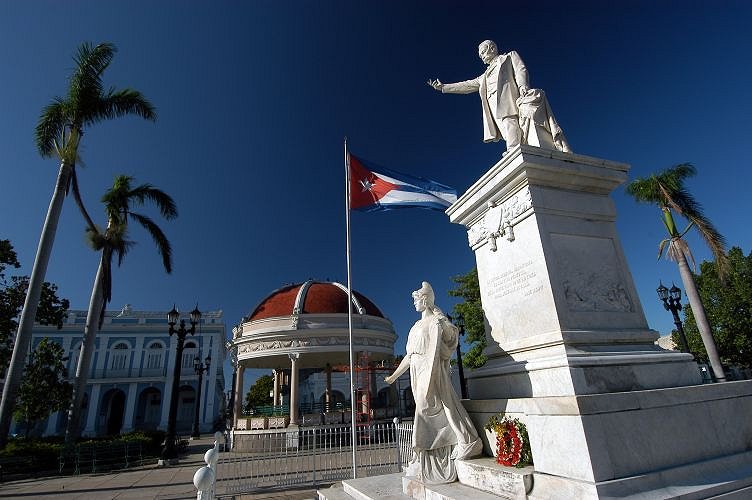 Monument in Cienfuegos, Cuba