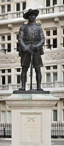 Monument to the Gurkha Soldier